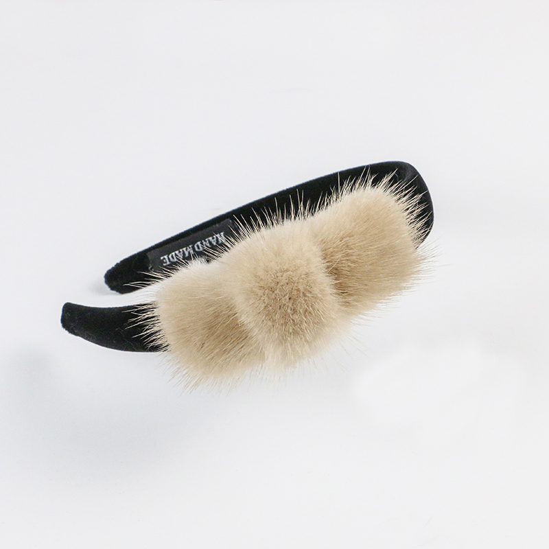 Real Mink Cosmetic Headbands W - огляд і ціна Women'S Vanity Accessories