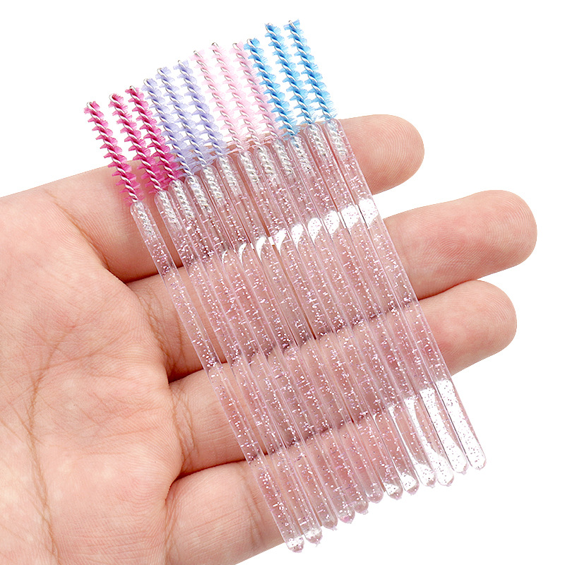 50pcs Eyelash Makeup Spoolie C - огляд і ціна Women'S Vanity Accessories