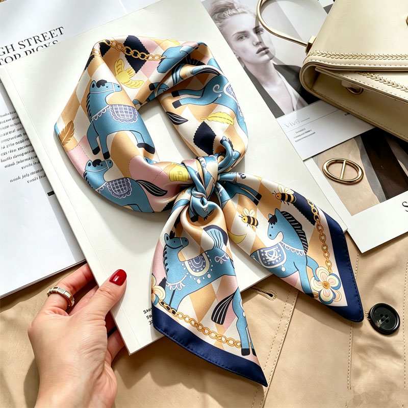 Ladies Handkerchiefs Hair Silk - огляд і ціна Women Accessories Brands
