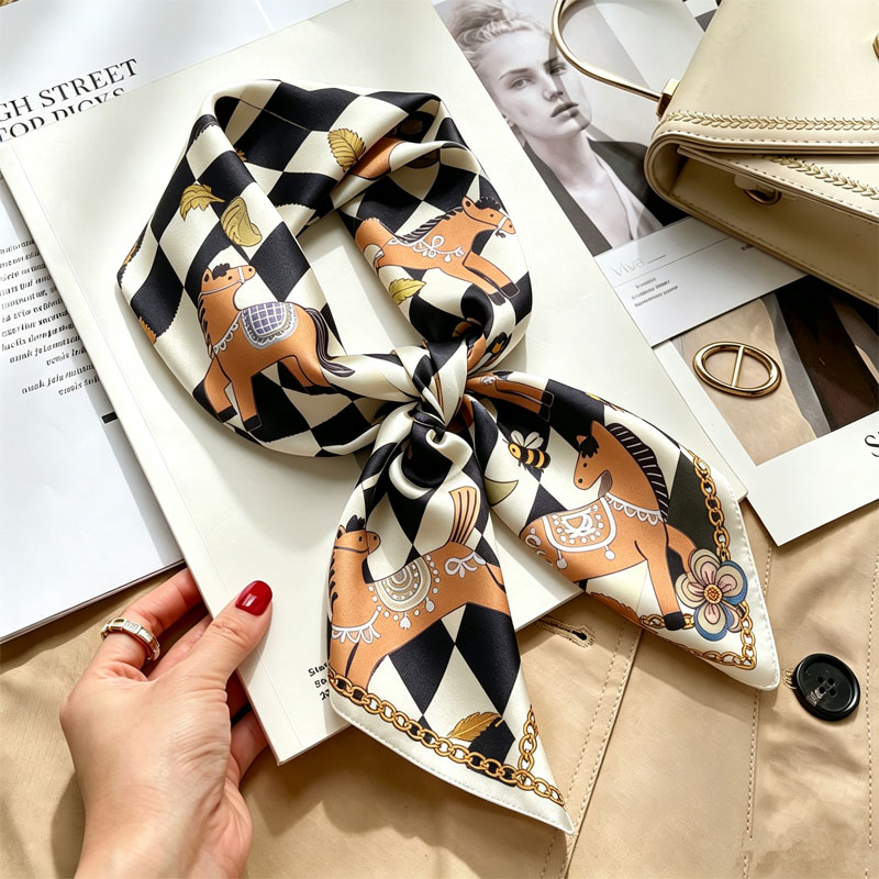 Ladies Handkerchiefs Hair Silk - огляд і ціна Women Accessories Brands