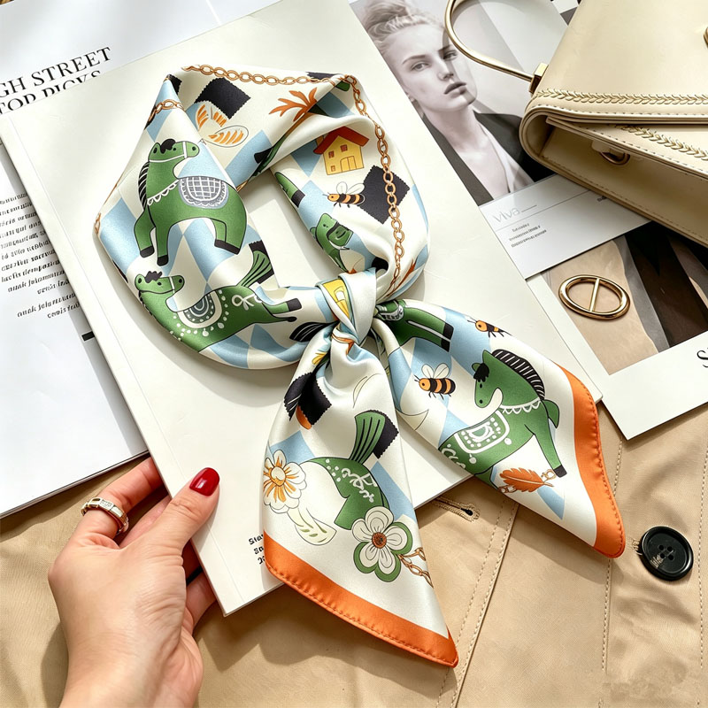 Ladies Handkerchiefs Hair Silk - огляд і ціна Women Accessories Brands