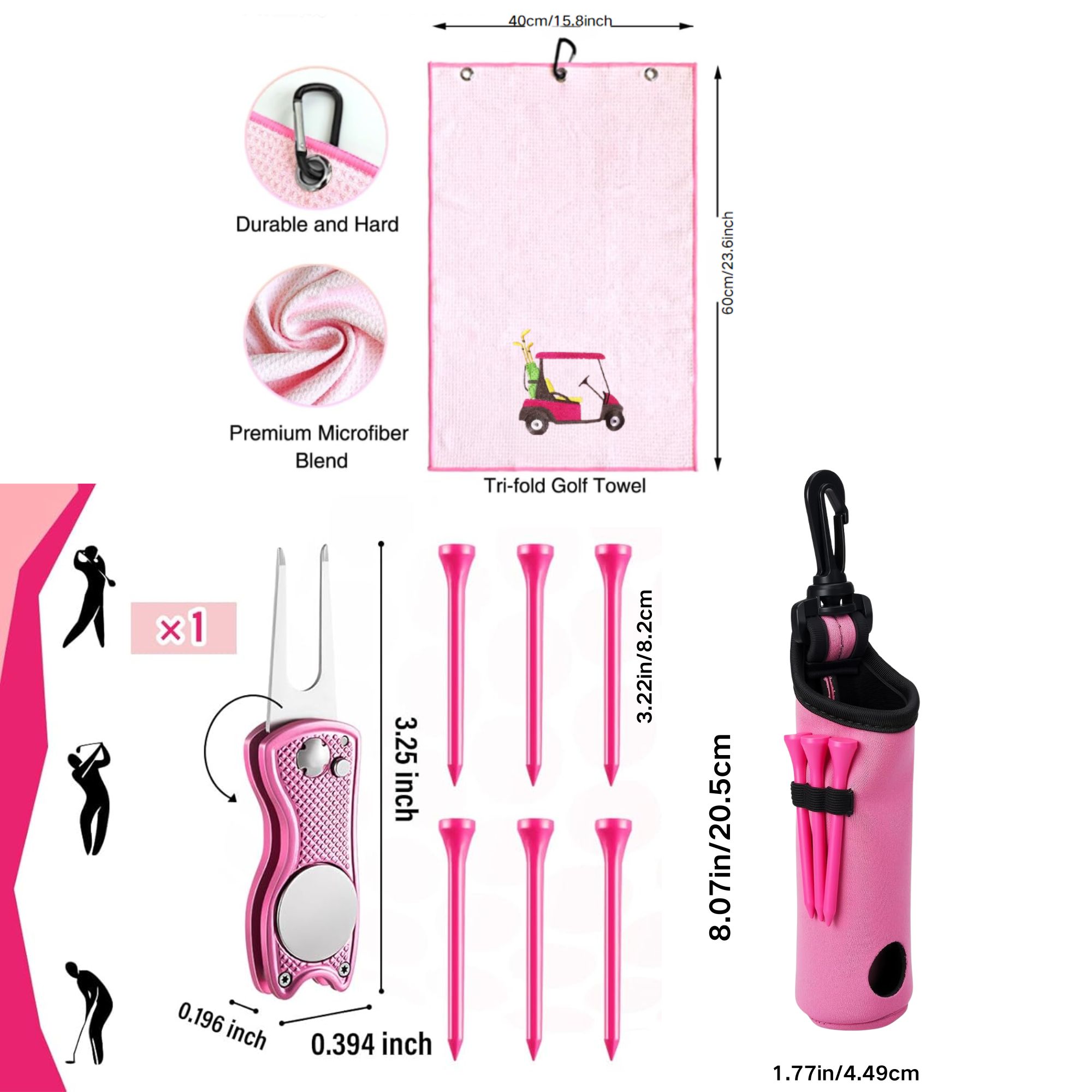 10 Pcs Golf Accessories Kit, I - огляд і ціна Women'S Golf Accessories