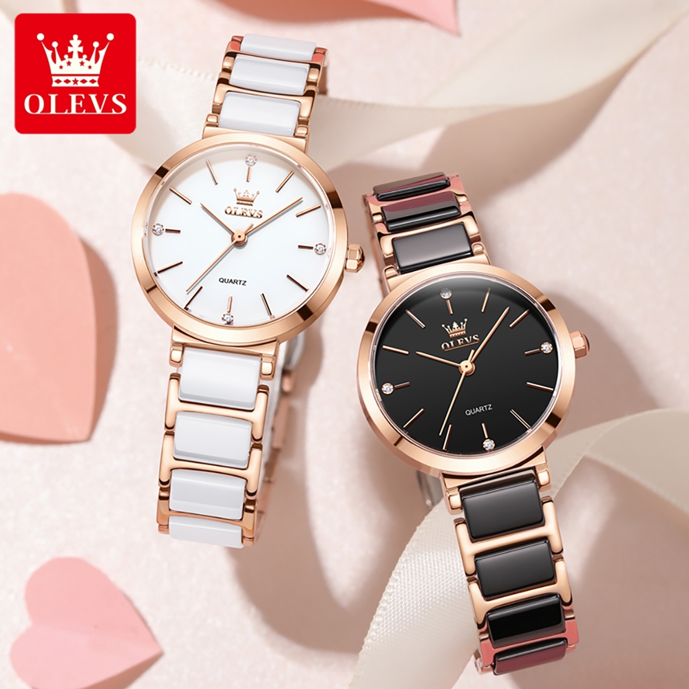OLEVS Women Watch 5877 Luxury  - огляд і ціна Women Accessories Gift Box