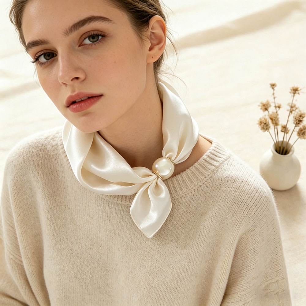 Scarf Chain Silk Lazy Magnetic - огляд і ціна Women Accessories Brands