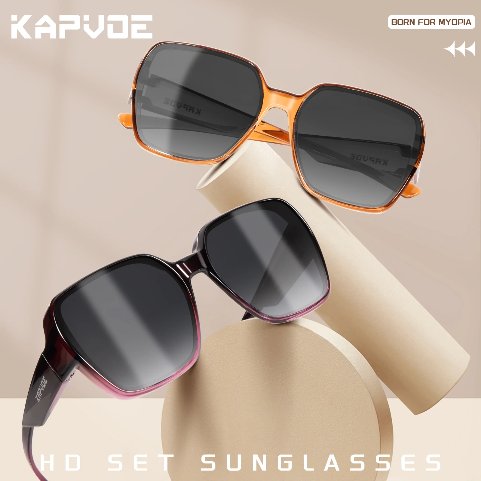 Kapvoe  Fitover Sunglasses Ove - огляд і ціна Sunglasses Oversized Square