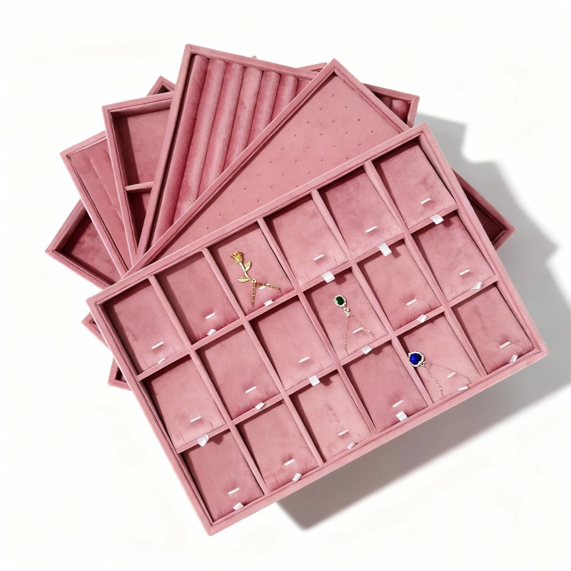 Velvet Jewelry Organizer Trays - огляд і ціна Women Accessories Drawer