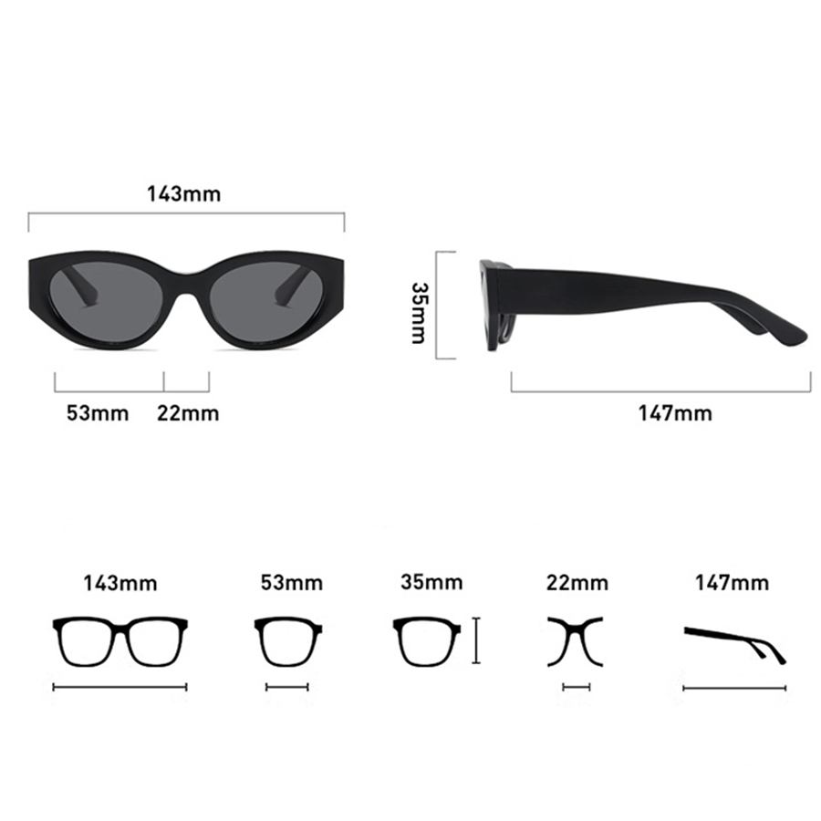 Women Men Classic Cat-Eye Pola - огляд і ціна Women Accessories Brands