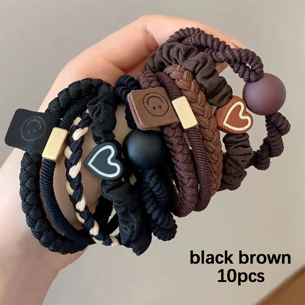 10pcs Mixed Styles Hair Ties H - огляд і ціна Women Accessories Combo