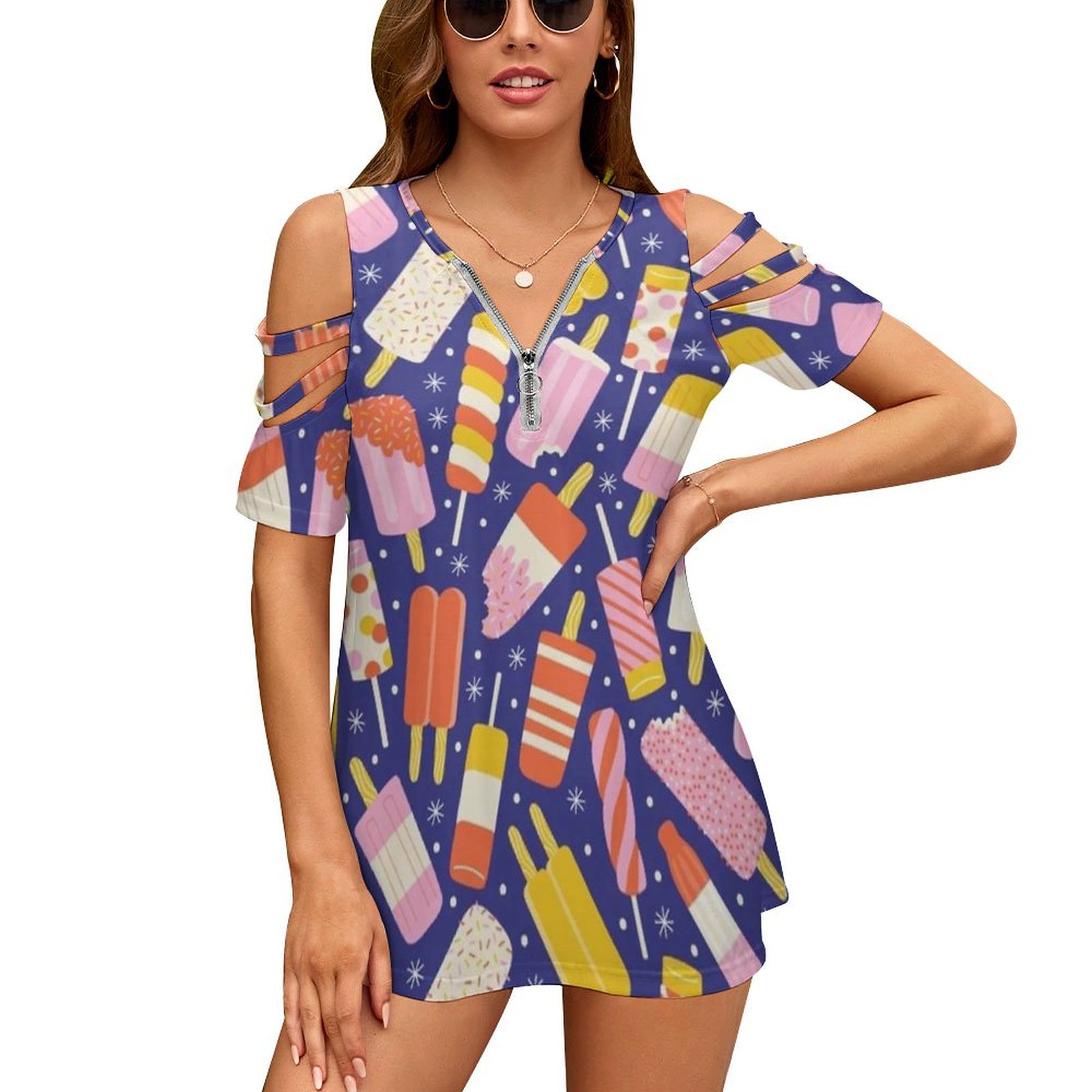 Popsicles New Fashion Zip Off  - огляд і ціна Women Accessories Vector