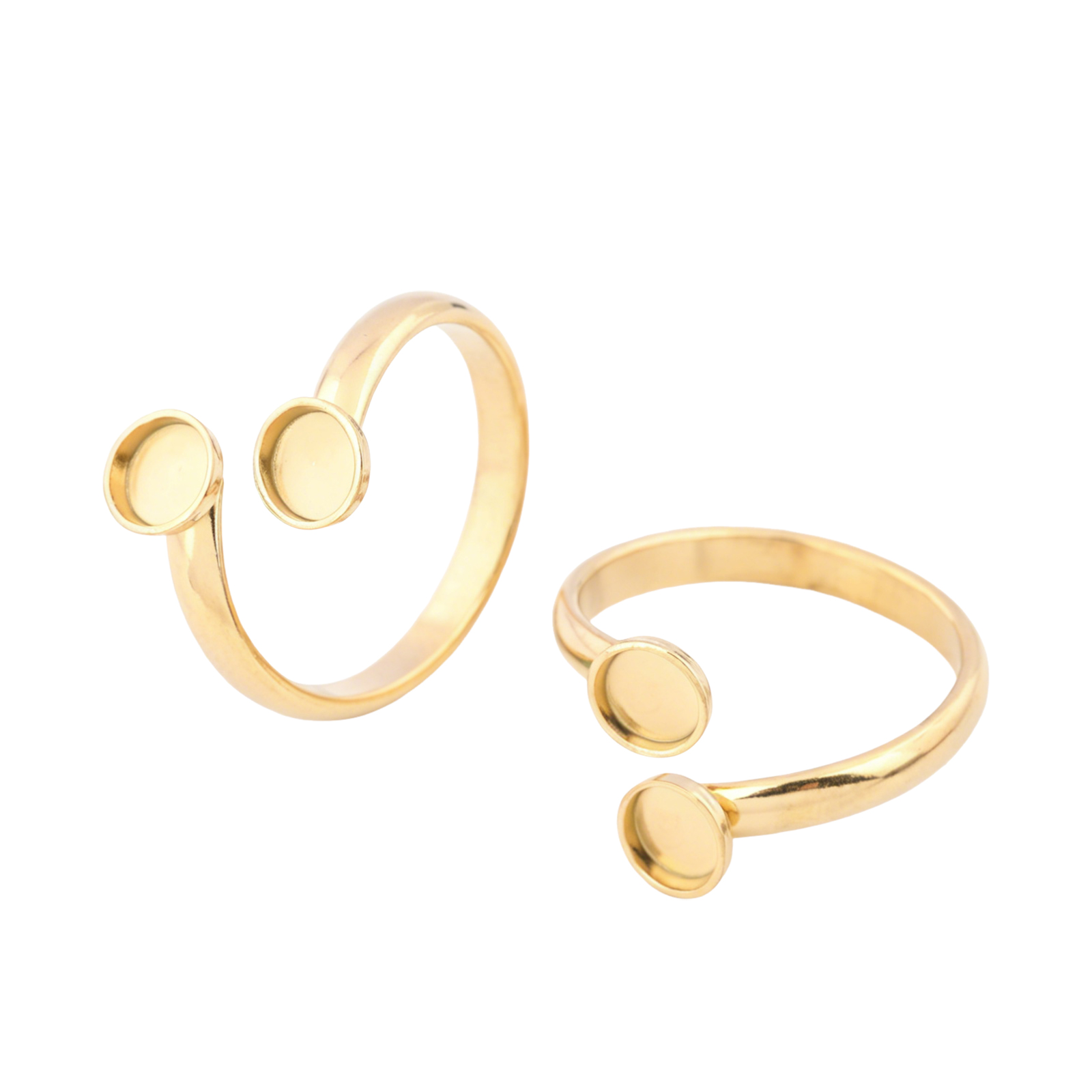 10pcs Stainless Steel Adjustab - огляд і ціна Ring Set Adjustable