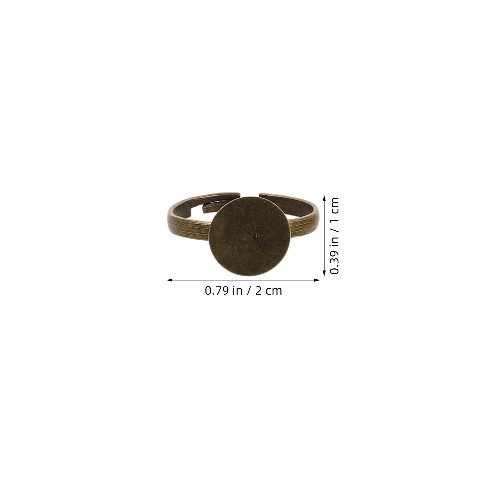 100Pcs Cabochon Base Ring Sett - огляд і ціна Ring Set Adjustable