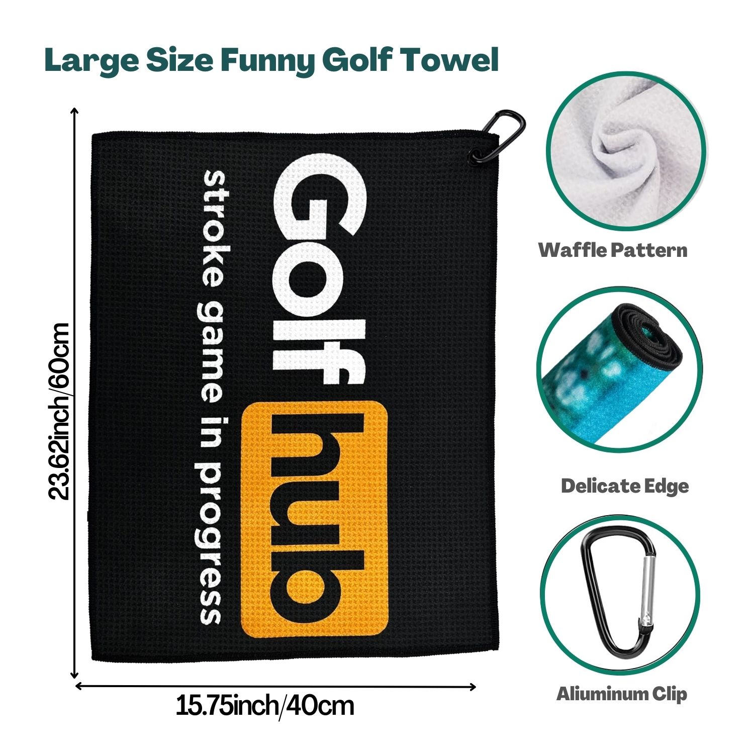 Funny Microfiber Premium Golf  - огляд і ціна Women'S Golf Accessories