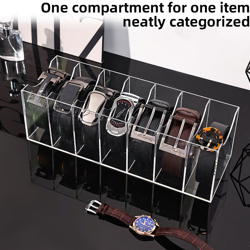 Clear Acrylic Belt Organizer w - огляд і ціна Women Accessories Drawer