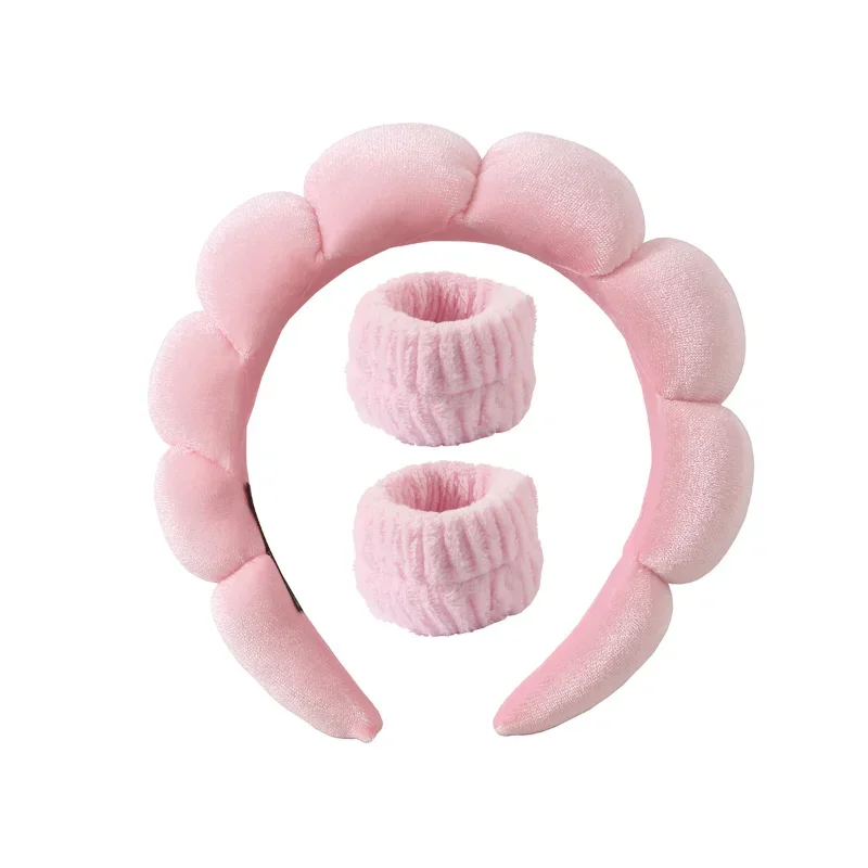 3Pcs/set Makeup Headband Puffy - огляд і ціна Women Accessories Combo