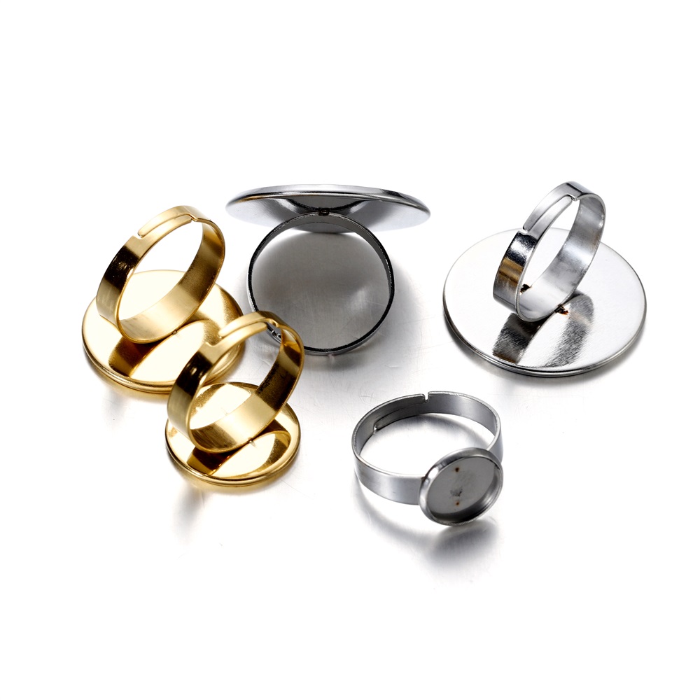 10pcs Stainless Steel Adjustab - огляд і ціна Ring Set Adjustable