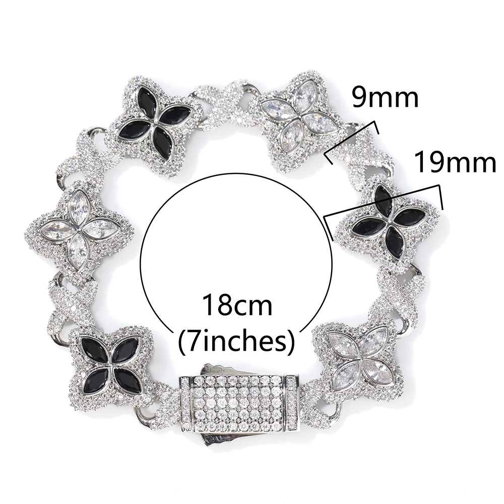 Iced Out Baguettecz Floral Inf - огляд і ціна Women Accessories Gift Box