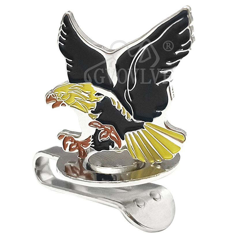 1pc Yellow Eagle Golf Hat Clip - огляд і ціна Women'S Golf Accessories