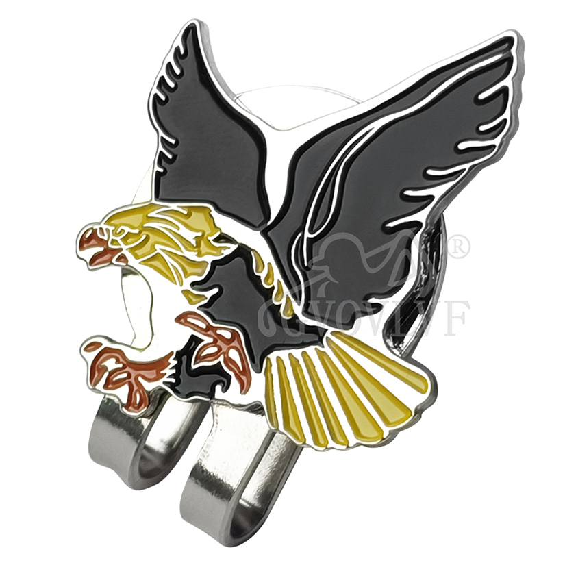 1pc Yellow Eagle Golf Hat Clip - огляд і ціна Women'S Golf Accessories